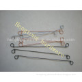 Fine and hot popular 16G,17G,18G,19G,20G galvanized, double loop wire ties ,bundled reinforcing bar ties